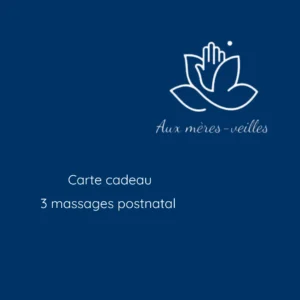 Carte cadeau Forfait 3 massages postnatal